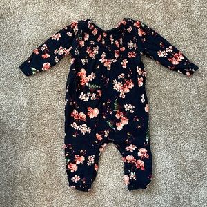 Floral 6-9mon Old Navy One Piece